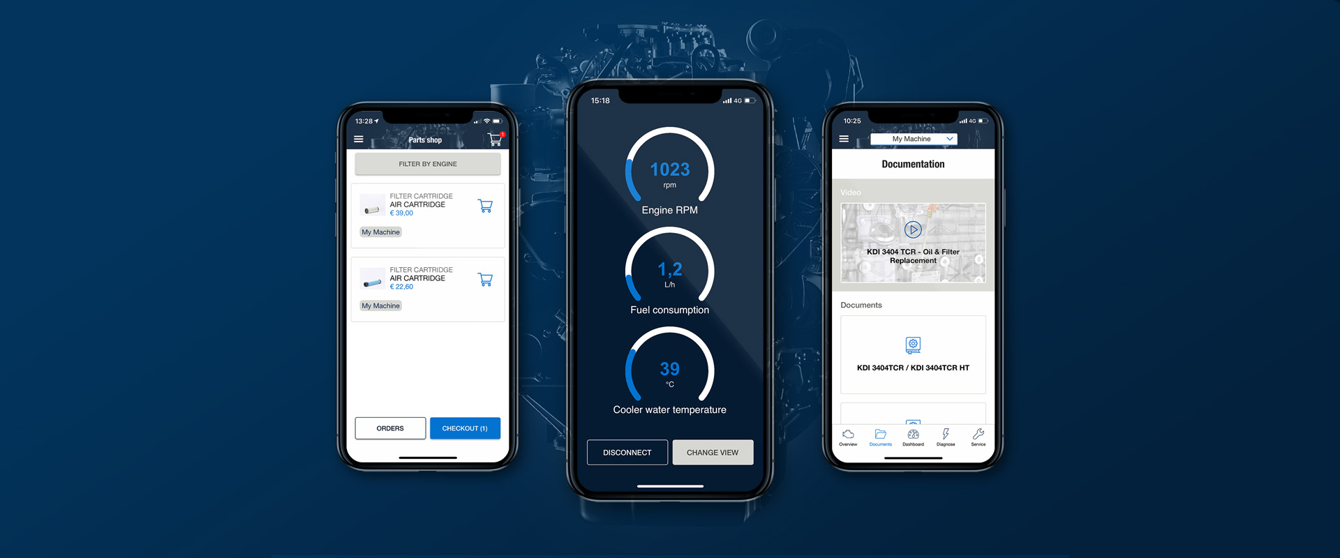 Engine Monitoring Mobile App to simplify maintenance